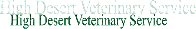 High Desert Veterinary Service